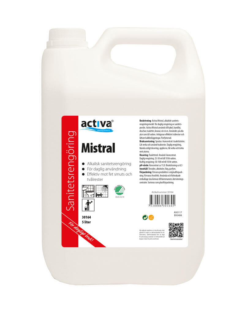 Sanitetsrent Activa Mistral 5L