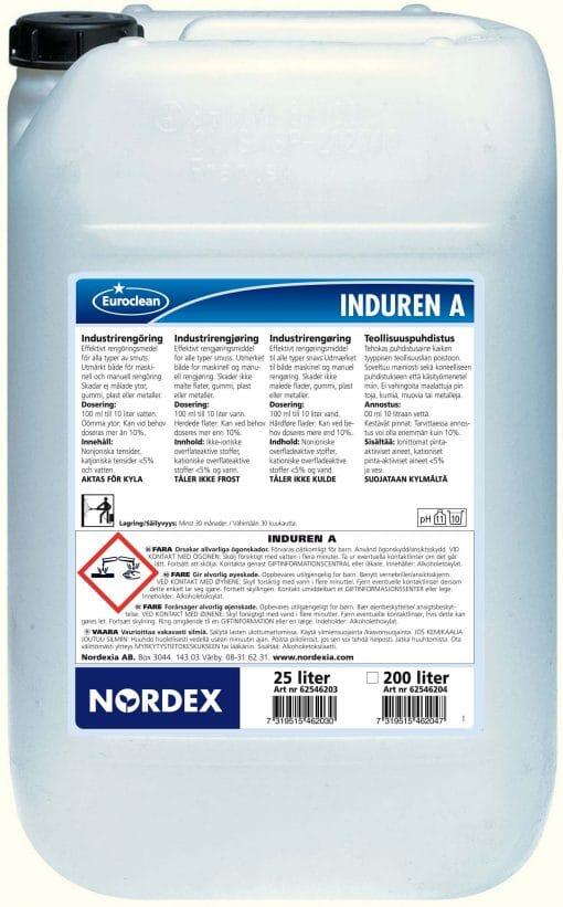 Industrirengöringsmedel Nordex Euroclean Induren A 25L