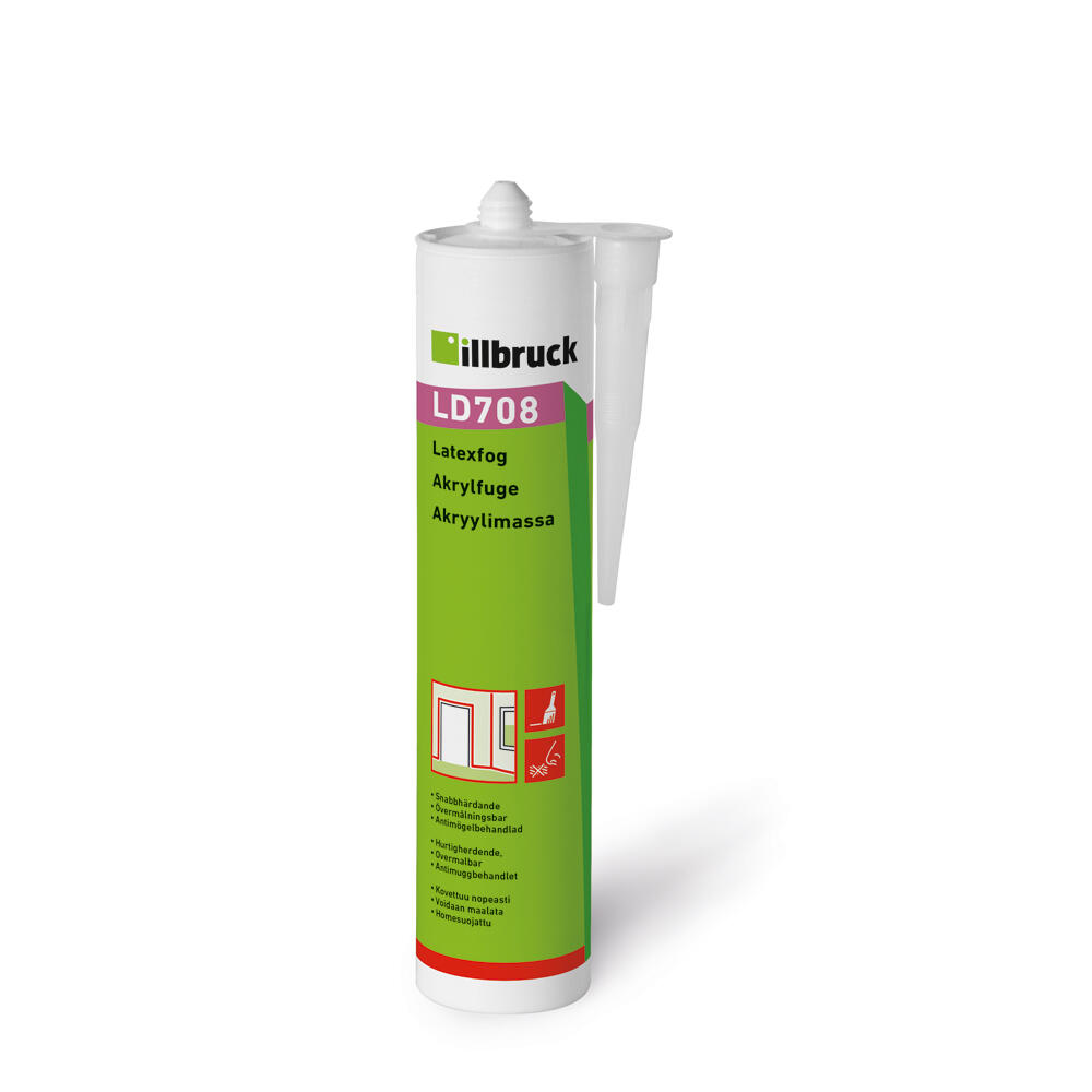 Latexfog Illbruck LD708 Acrymeric Vit 300ml