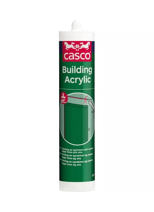 Akrylbyggfog Casco Vit 300ml