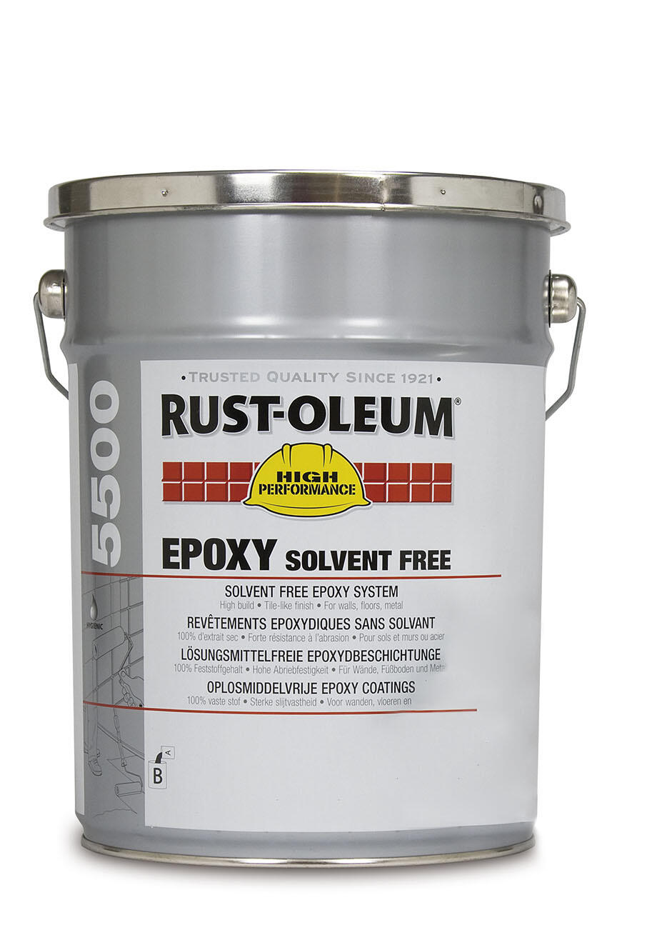 Lösningsmedelfri Rust-Oleum Epoxi Vit 2.54L