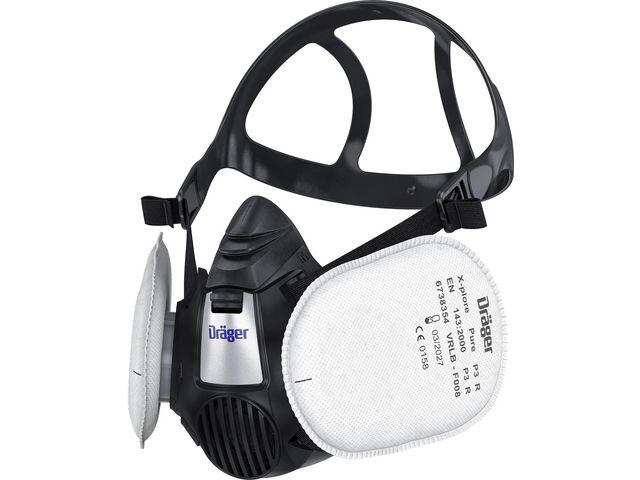 Construction Set Dräger Halfmask X-plore 3500+P3 Filters M