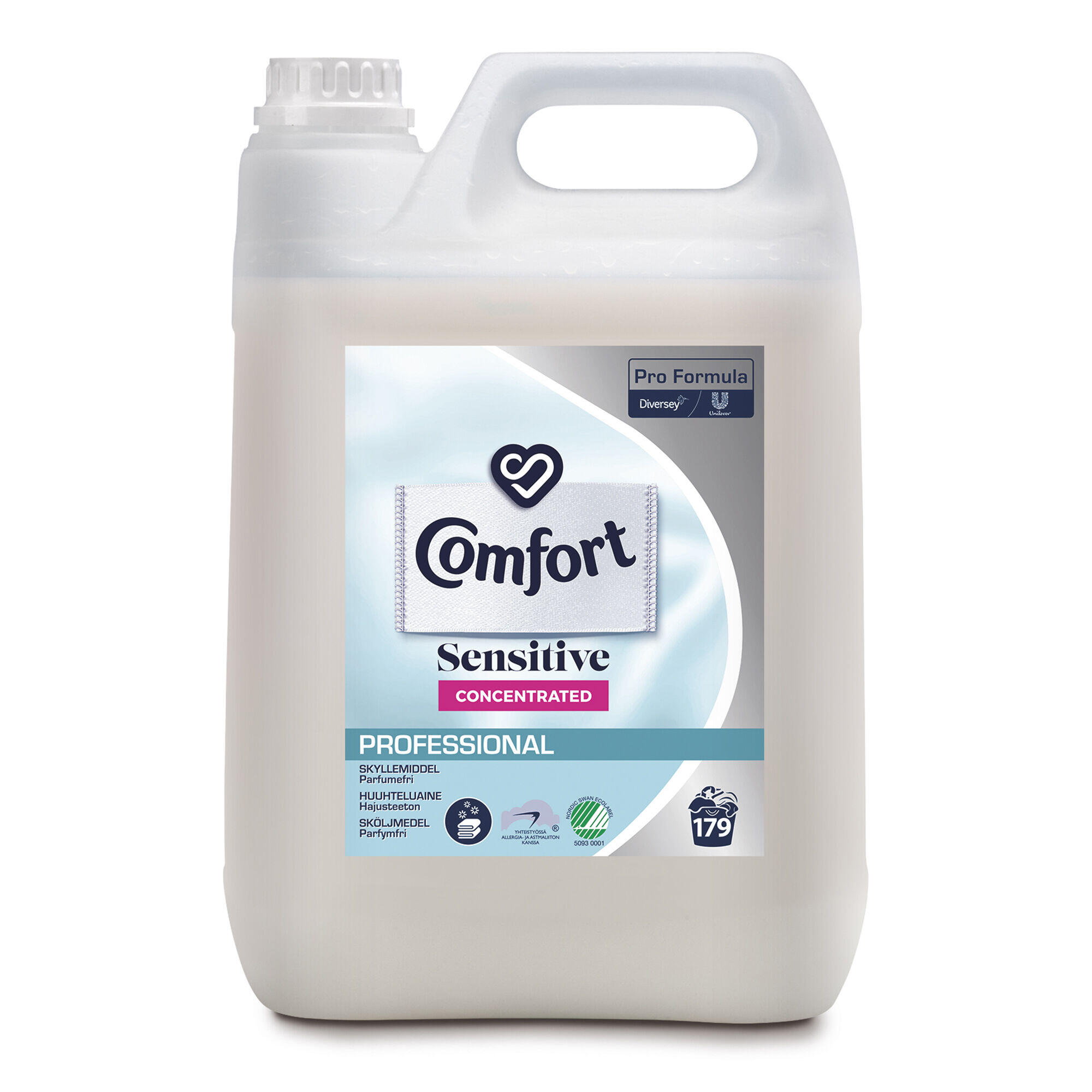 Sköljmedel Comfort Pro Formula Sensitive 5L