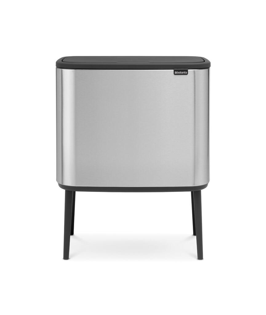 Papperskorg Brabantia Bo Touch Bin Mattborstat Stål FPP 3x11L