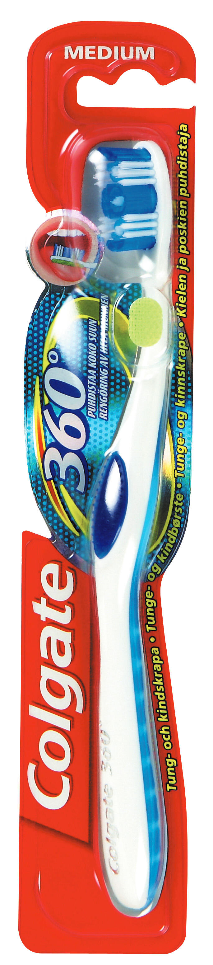 Tandborste Colgate 360 Medium