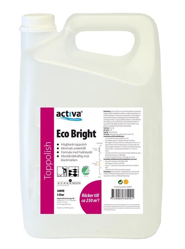 Golvpolish Activa Eco Bright 5L