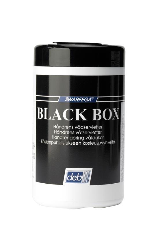 Rengöringsservett Deb Mini Black Box 50st