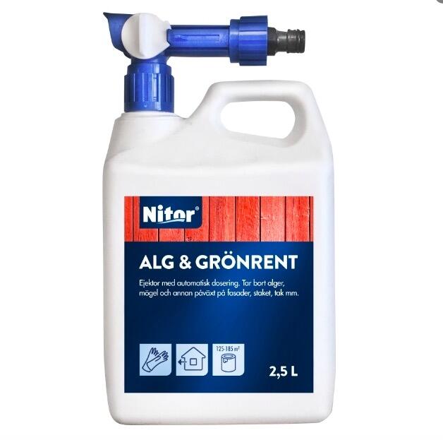 Allrent Nitor Alg & Grönrent med Ejektor 2.5L