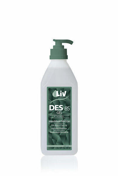 Handdesinfektion Liv Des Gel 85% 600ml