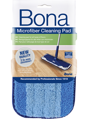 Mikrofibermopp Cleaning Pad Bona för Våttorkning