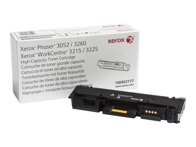 Toner Xerox 106R02777 Svart