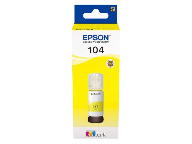 Bläckpatroner Epson T104 C13T00P440 Gul