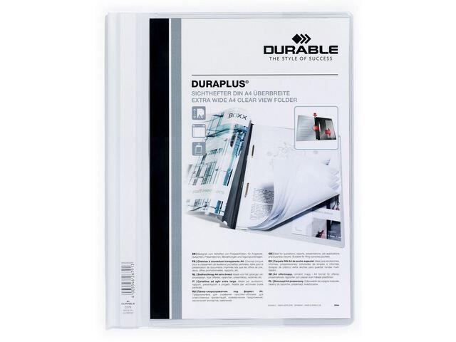 Offertmapp Duraplus Durable Eu med Ficka Vit A4+