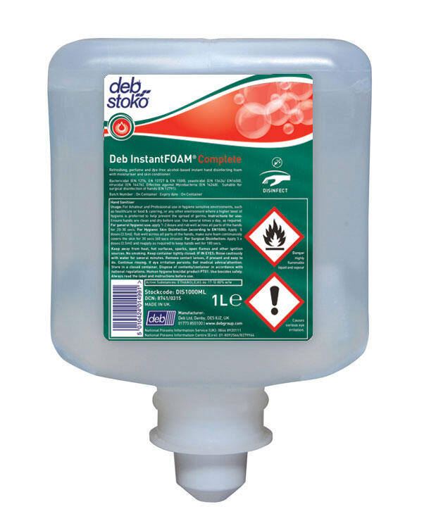 Handdesinfektion Deb Instant Foam Patron 1L