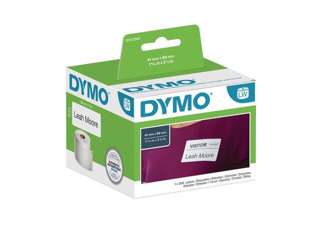 Etikett Dymo 89x41mm 300st